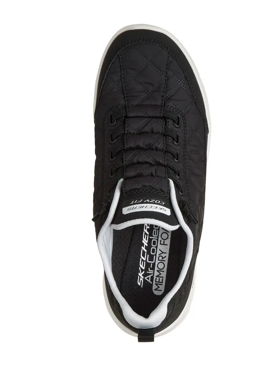 Женские кроссовки для ходьбы Summits Contour Foam - Cozy Fit от Finish Line Skechers — изображение 5 из 6, черный