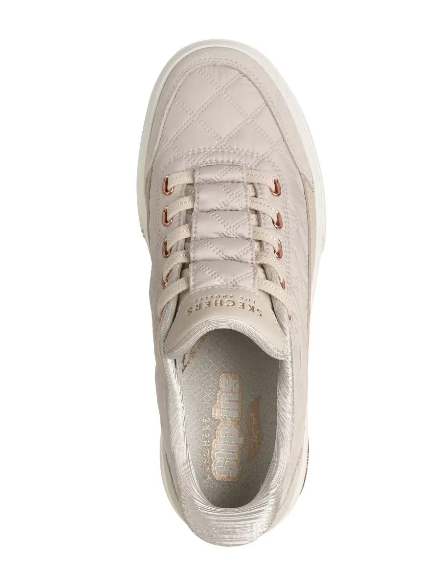 Женские кроссовки Skechers Slip-Ins: Arch Fit Arcade - Cozy Fit Cuddle Steps — изображение 3 из 6, белый
