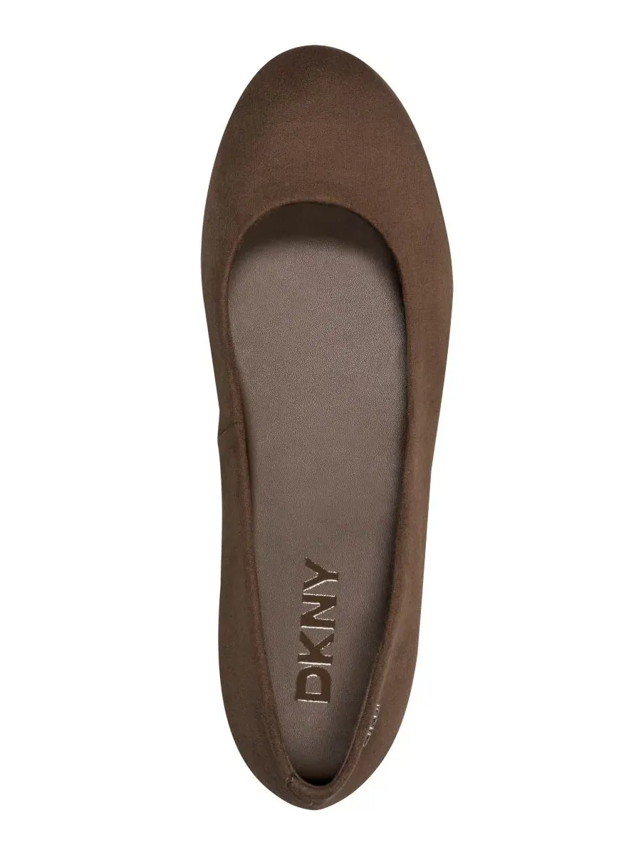 Балетки Moonira с круглым носком DKNY — изображение 2 из 5, ореховый