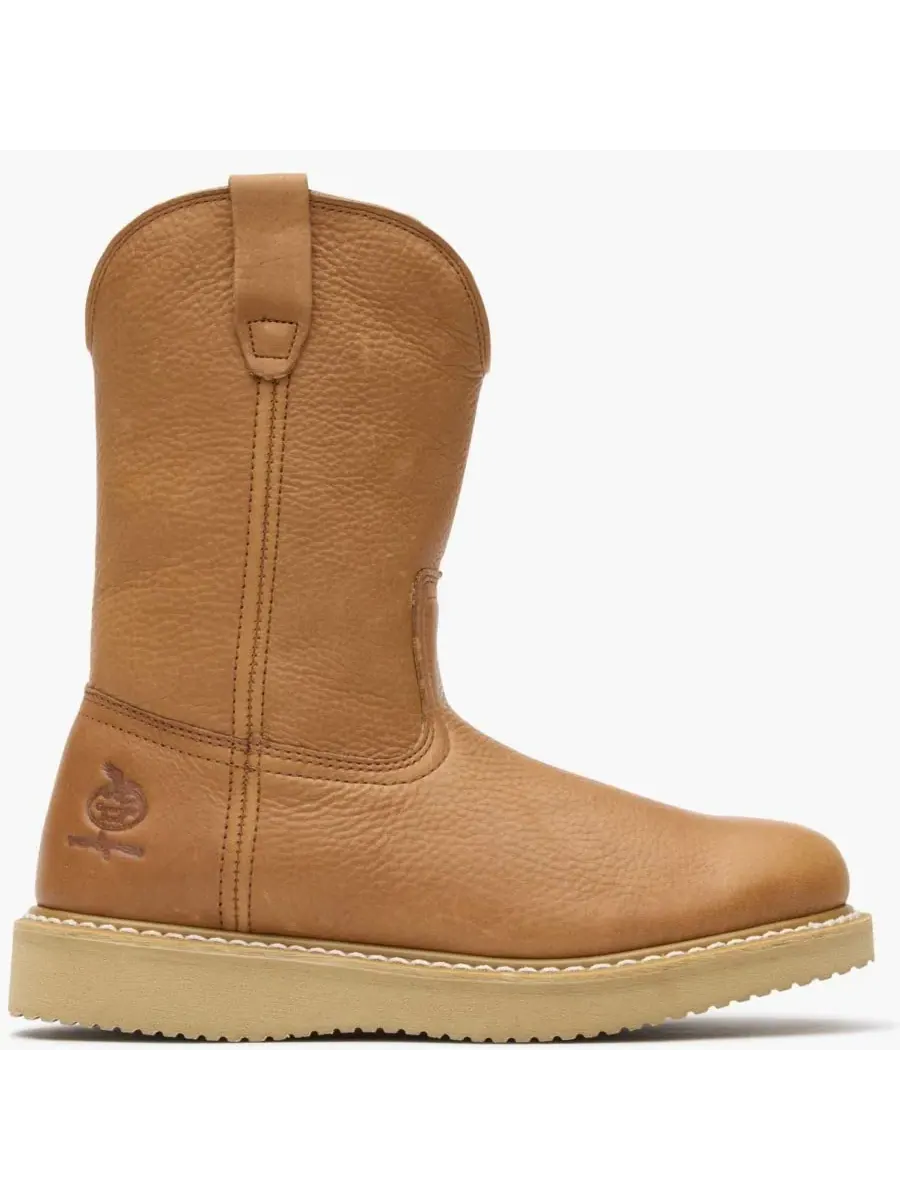 Men's Wedge Work Wellington GEORGIA BOOT, barracuda золото