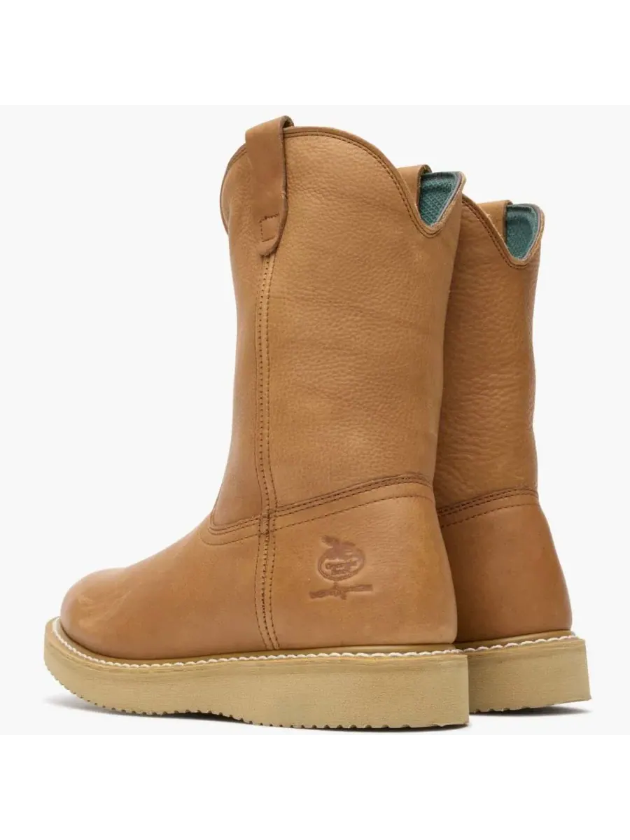 Men's Wedge Work Wellington GEORGIA BOOT, barracuda золото — изображение 4 из 8, золотистый