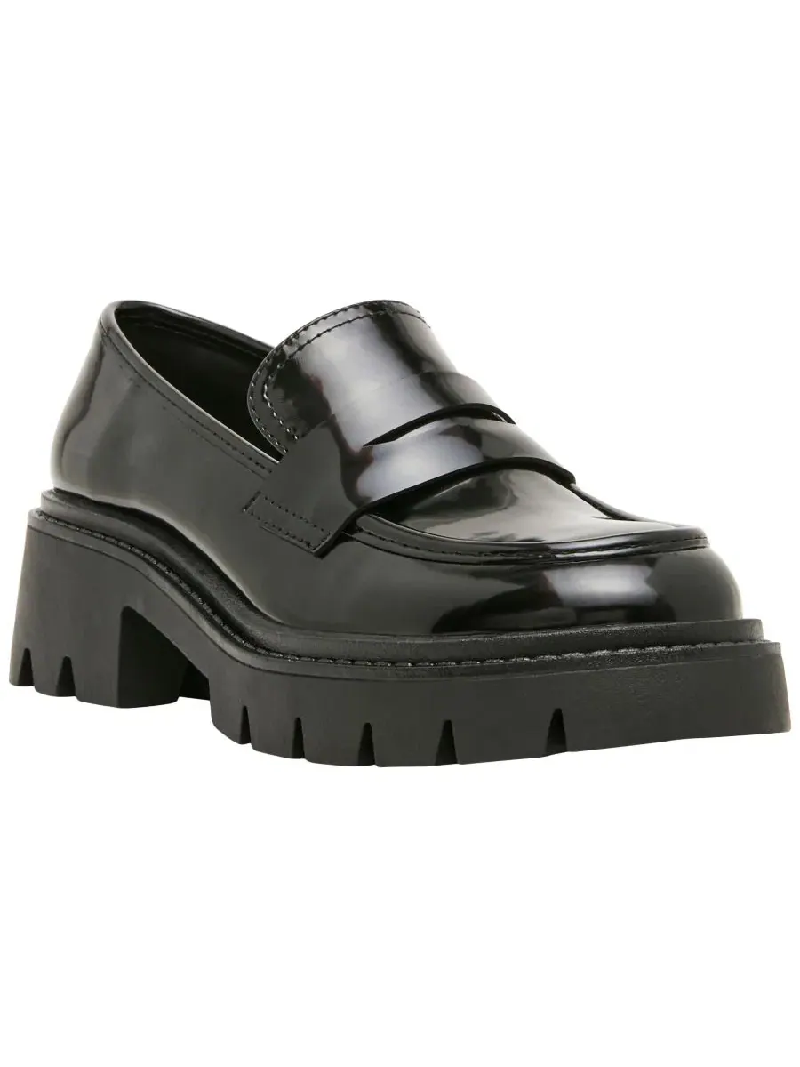 Лоферы на каблуке с рифленой подошвой Millie Lug-Sole Tailored Madden Girl