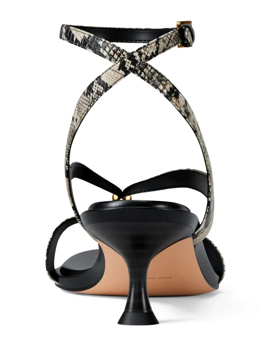 Женские сандалии Cherie Strappy Mid Dress Sandals Michael Kors — изображение 3 из 7