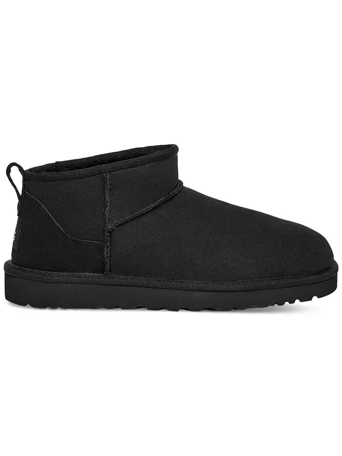 Мужские угги UGG® мини классические замшевые — изображение 2 из 6, черный