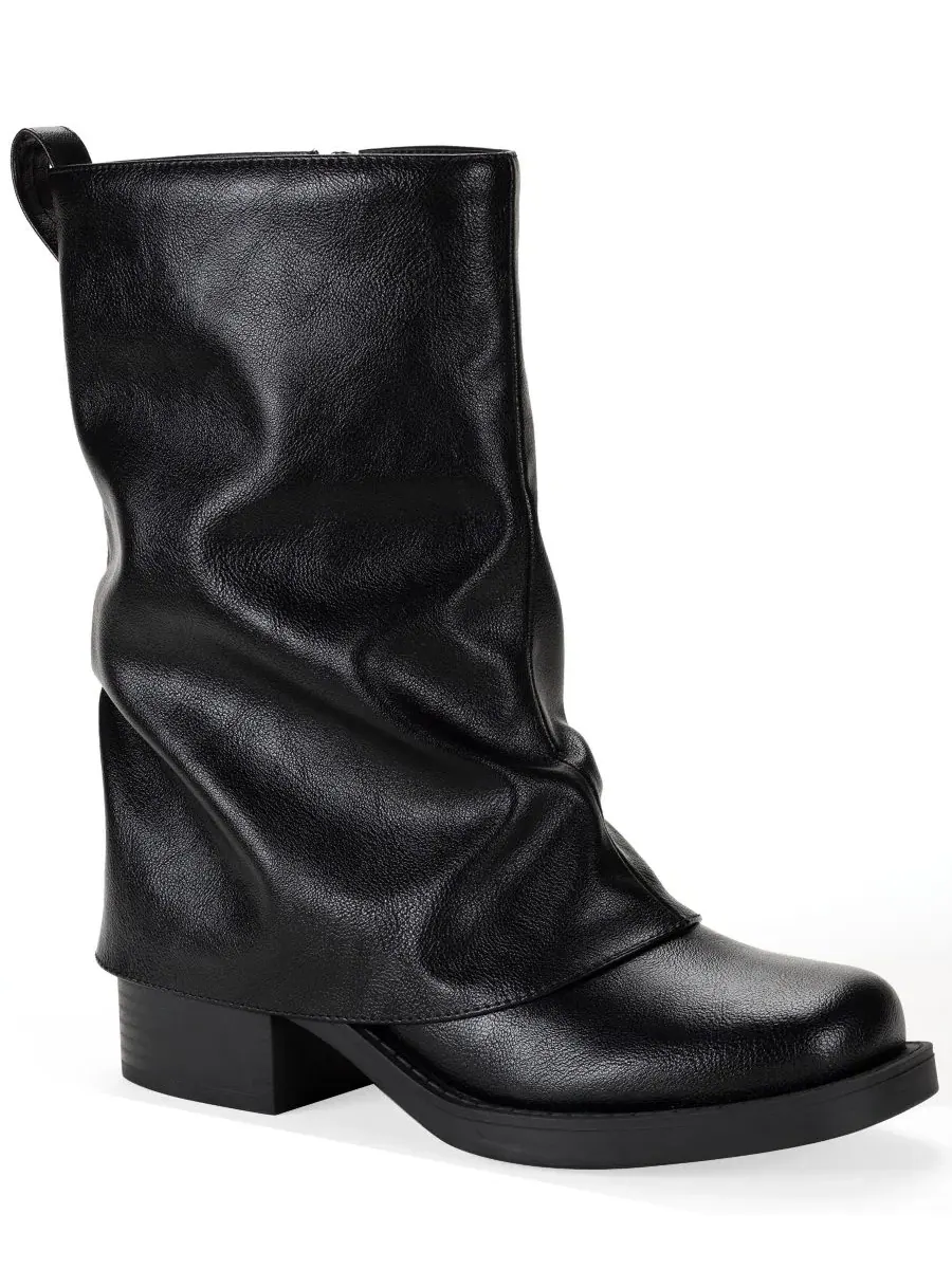 Ботинки Wilhelmiina Mid Shaft Block Heel Wild Pair