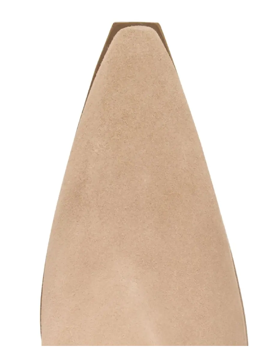 Ботинки женские с широким голенищем, модель Pamlia Vince Camuto, Tortilla Suede — изображение 4 из 5
