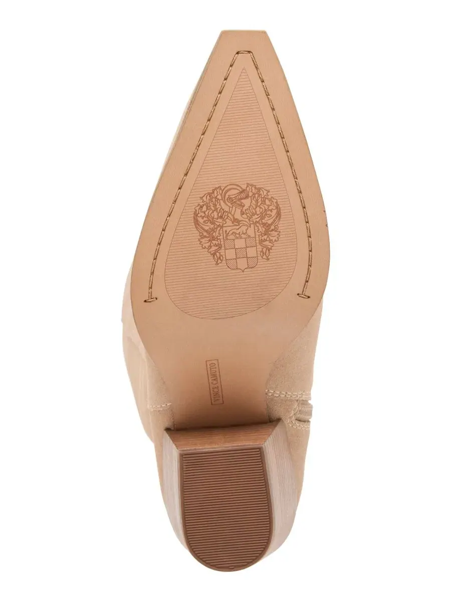 Ботинки женские с широким голенищем, модель Pamlia Vince Camuto, Tortilla Suede — изображение 5 из 5