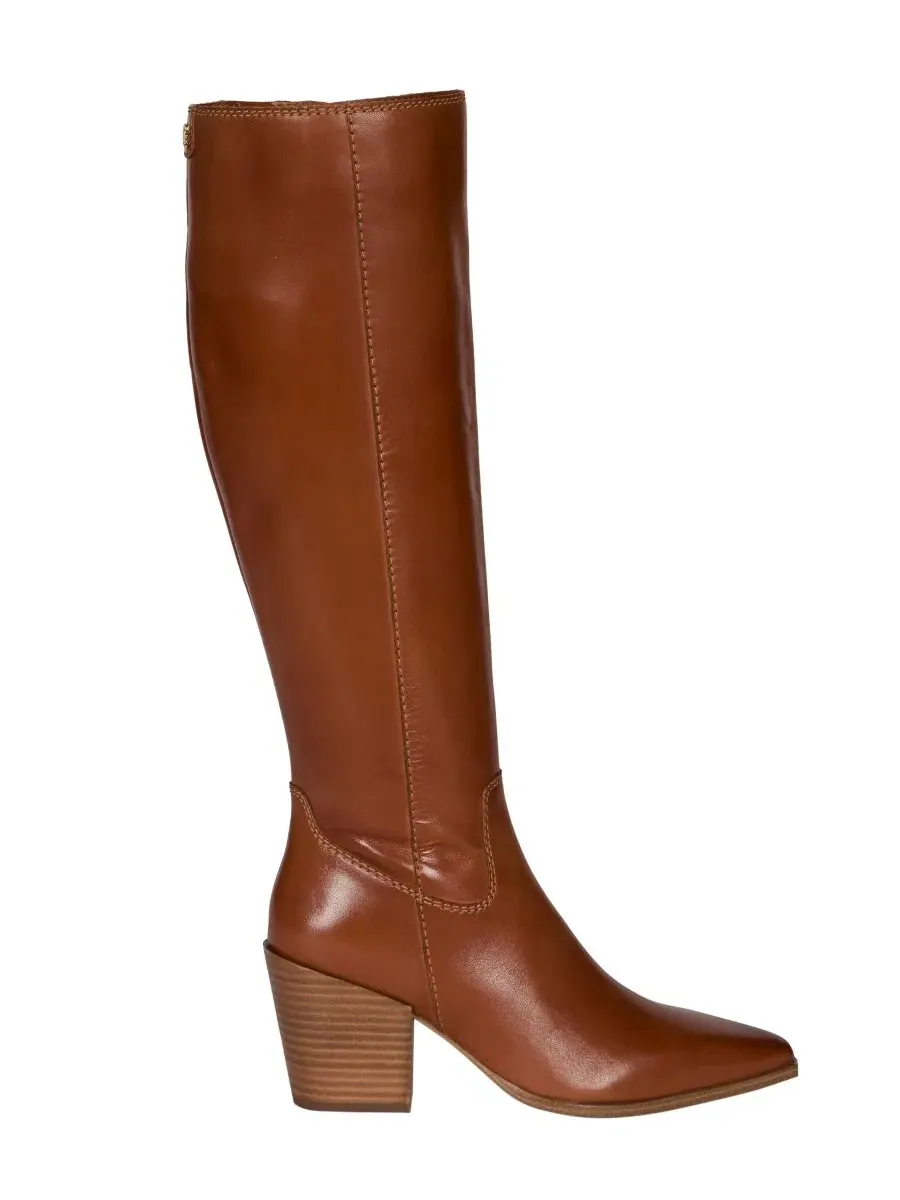 Женские сапоги с широким голенищем Pamlia Wide-Calf Knee-High Western Boots Vince Camuto, Spiced — изображение 2 из 6