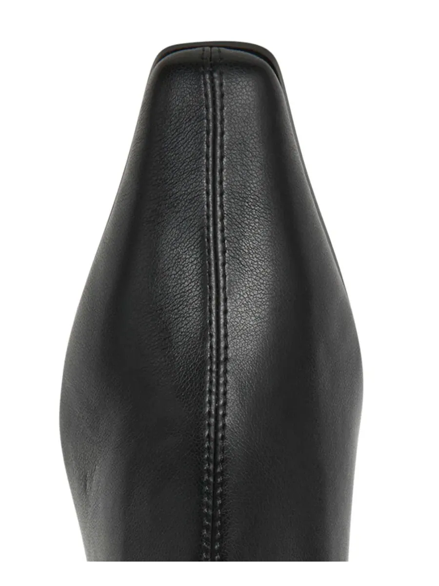 Ботильоны на каблуке-рюмочке Kimmens Kitten Heel Sock Booties Steve Madden — изображение 4 из 7, черный