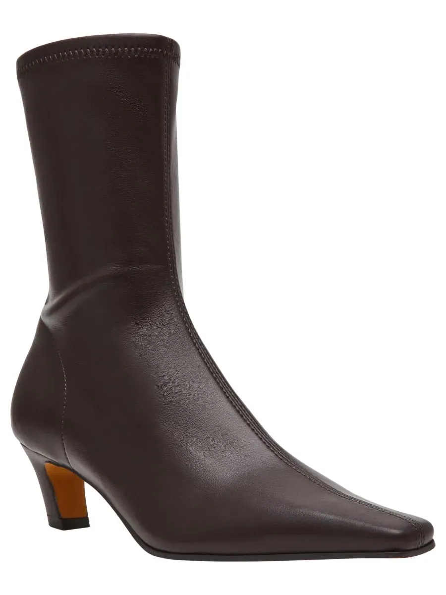 Ботильоны на каблуке-киттен с квадратным мысом, модель Kimmens Steve Madden