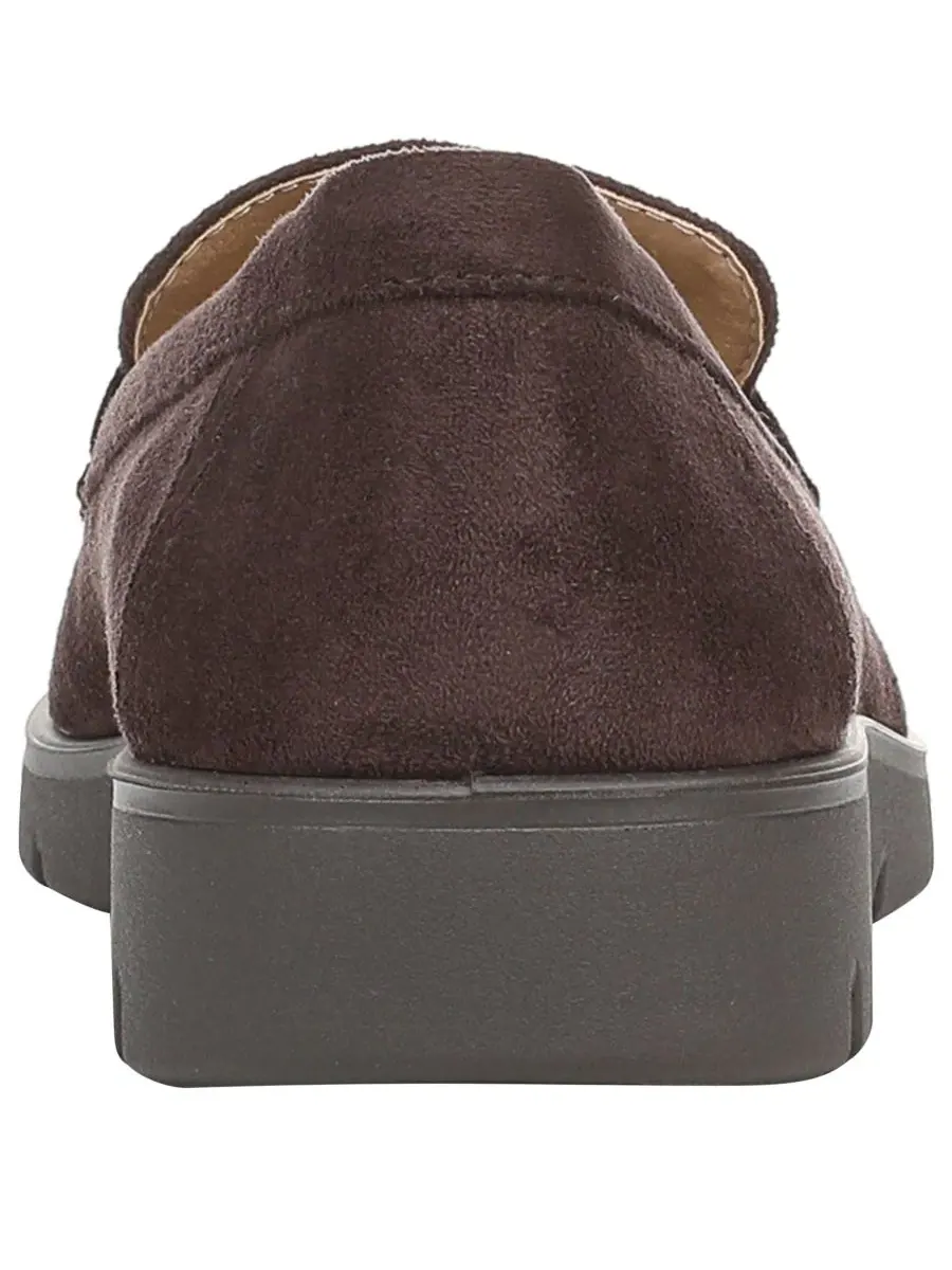 Лоферы женские с круглым носком LifeStride, Dark Chocolate Microsuede — изображение 3 из 5