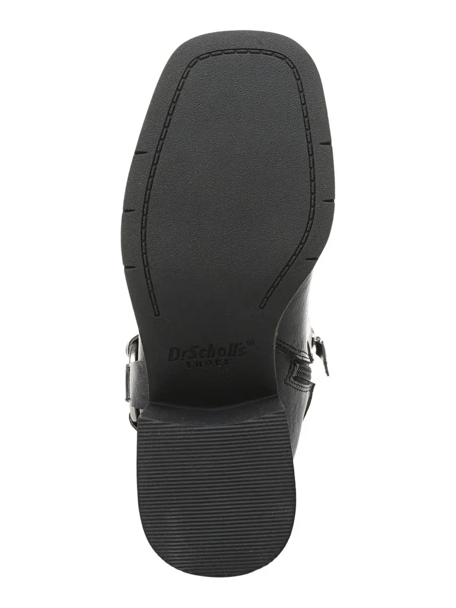Женские сапоги-ботфорты с квадратным носком Joplin West Rugged Dr. Scholl's — изображение 5 из 5, черный