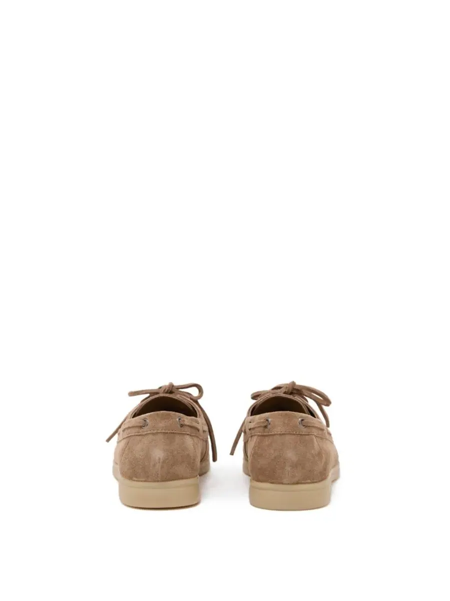 Лоферы Lola из замши, бренд REISS — изображение 3 из 5, тауп