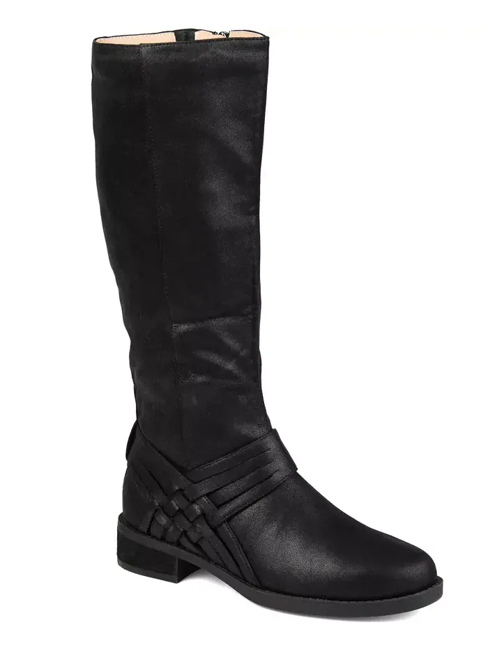 Женские сапоги Meg с расширенной голенищем Journee Collection