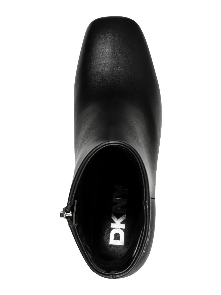Ботильоны на каблуке Celisha DKNY — изображение 3 из 5, черный/серебристый