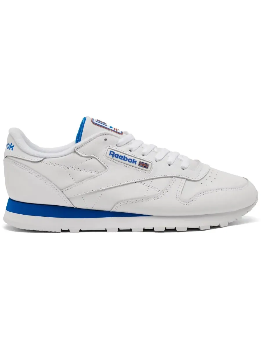 Мужские классические кожаные повседневные кроссовки от Finish Line Reebok — изображение 8 из 10, серый