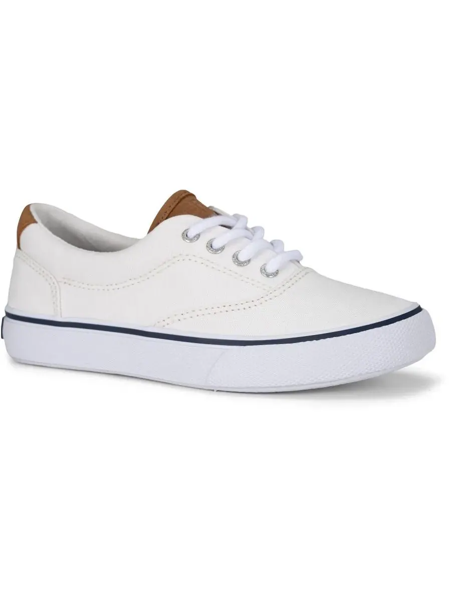 Кеды с хлопковыми шнурками и скрытой резинкой CVO Striper II Sperry