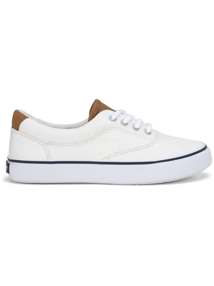 Кеды с хлопковыми шнурками и скрытой резинкой CVO Striper II Sperry — изображение 4 из 5, белый