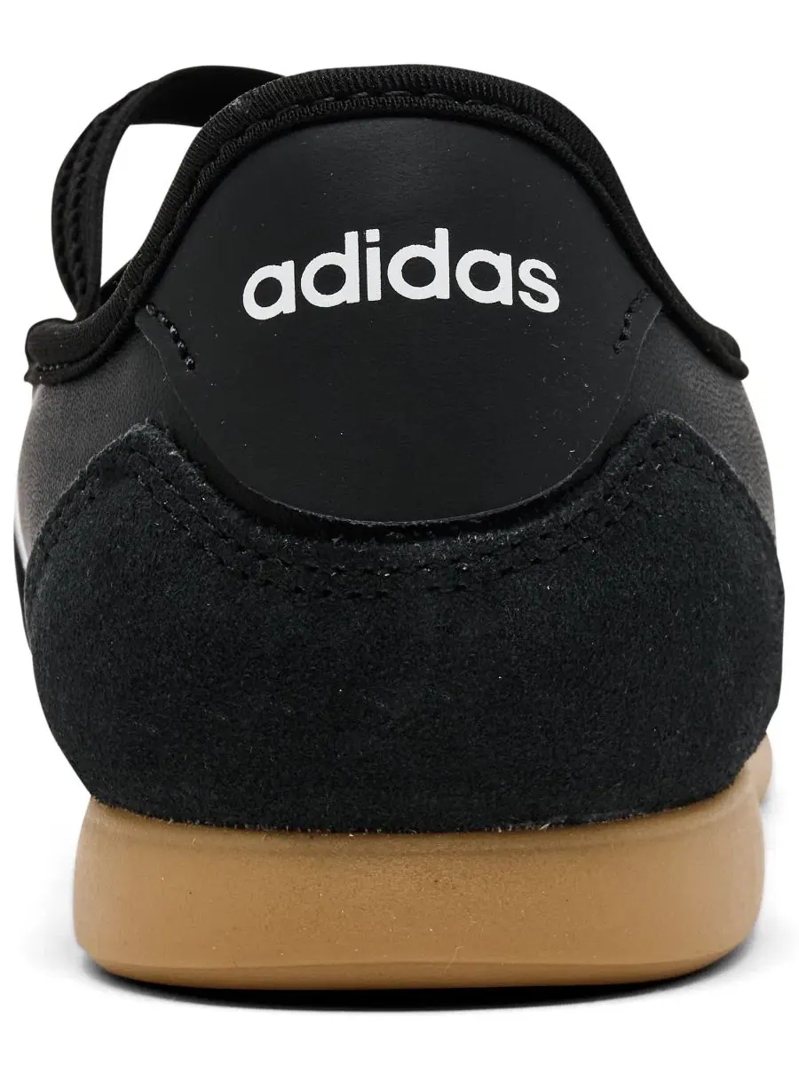 Кроссовки женские lifestyle с ремешком Mary Jane, модель Barreda adidas — изображение 4 из 6, черный