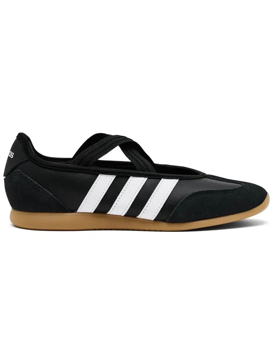 Кроссовки женские lifestyle с ремешком Mary Jane, модель Barreda adidas — изображение 6 из 6, черный