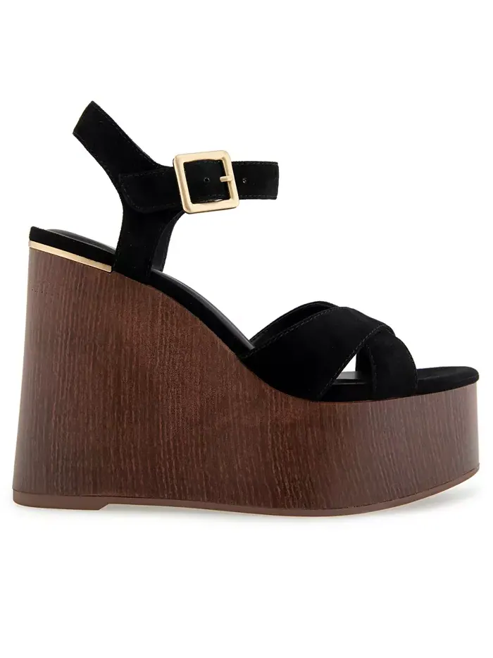 Женские сандалии Taelyn на платформе с клином Kenneth Cole New York — изображение 2 из 8, черный