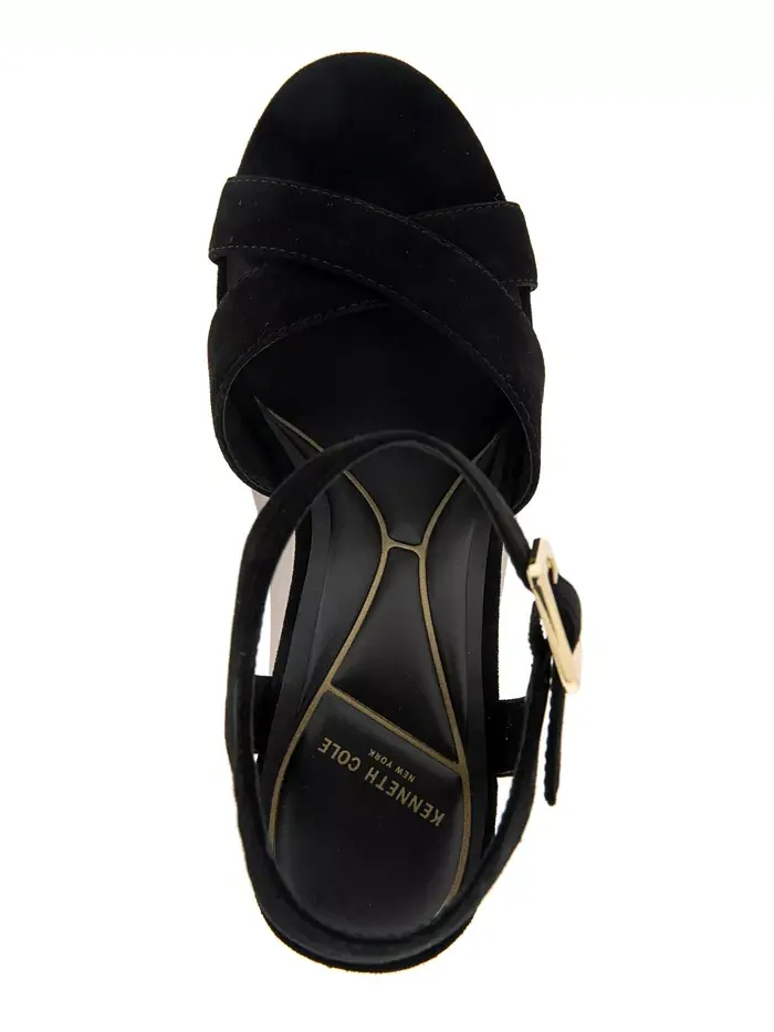Женские сандалии Taelyn на платформе с клином Kenneth Cole New York — изображение 4 из 8, черный