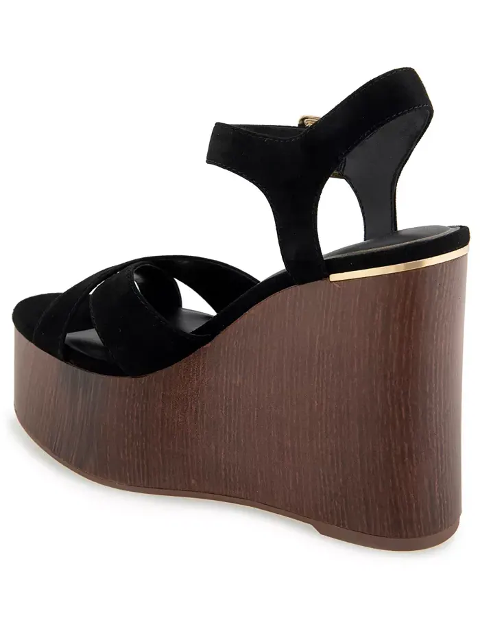 Женские сандалии Taelyn на платформе с клином Kenneth Cole New York — изображение 6 из 8, черный