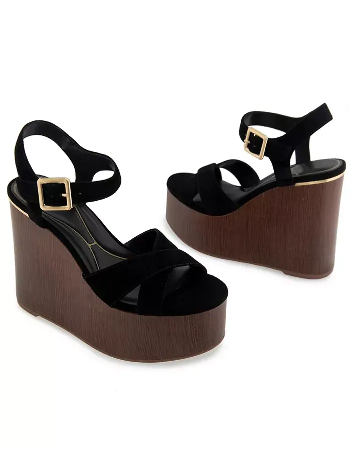 Женские сандалии Taelyn на платформе с клином Kenneth Cole New York — изображение 8 из 8, черный
