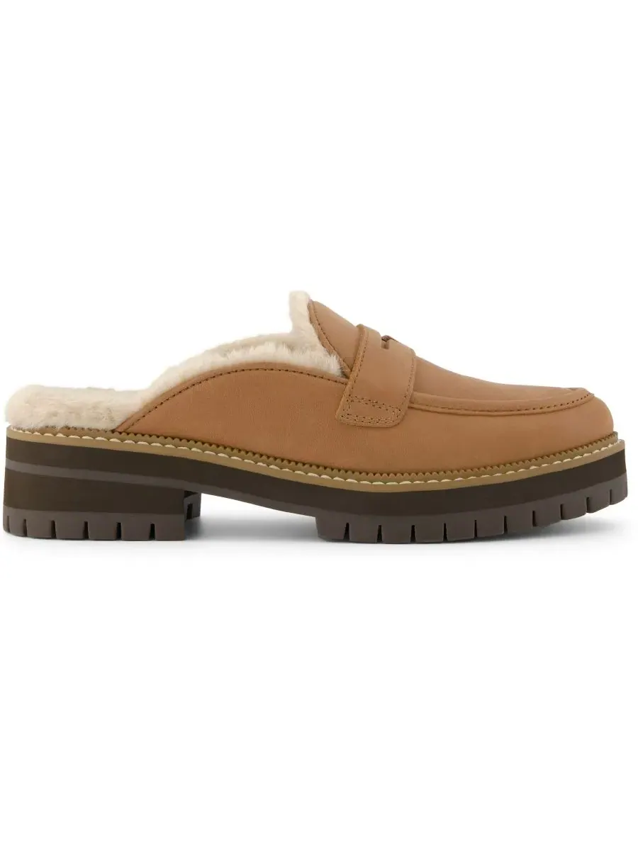 Женские лоферы-мюли Cara Cozy с массивной подошвой TOMS — изображение 5 из 5, коричневый