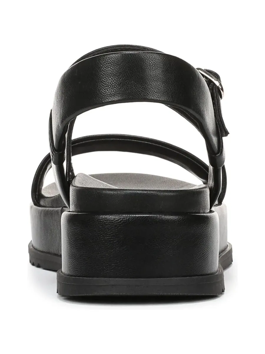 Сандалии с платформой Zayda Strappy Sandals Naturalizer — изображение 3 из 5, черный