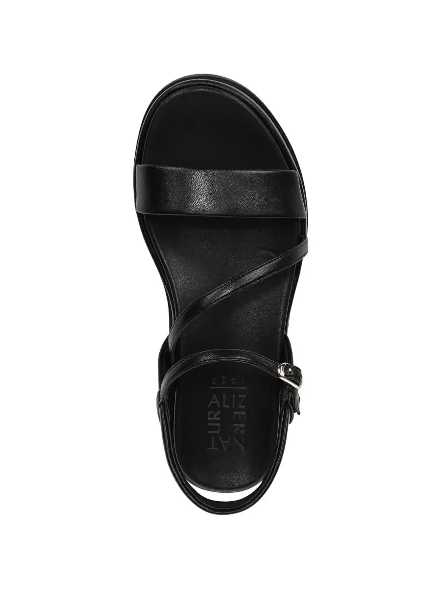 Сандалии с платформой Zayda Strappy Sandals Naturalizer — изображение 4 из 5, черный