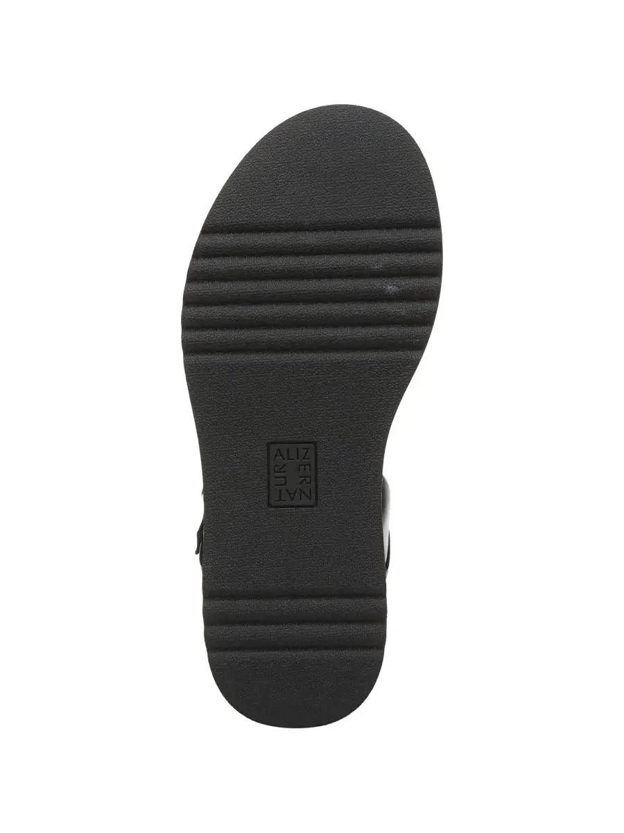 Сандалии с платформой Zayda Strappy Sandals Naturalizer — изображение 5 из 5, черный
