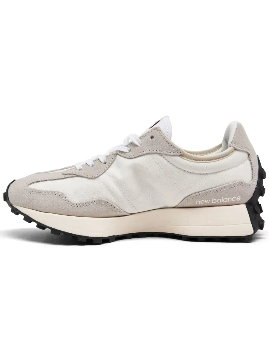 Кроссовки женские с замшевым верхом WS327RA New Balance — изображение 3 из 6, белый черный