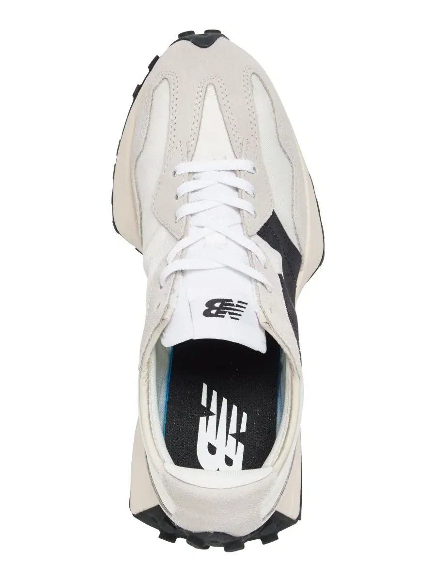 Кроссовки женские с замшевым верхом WS327RA New Balance — изображение 5 из 6, белый черный