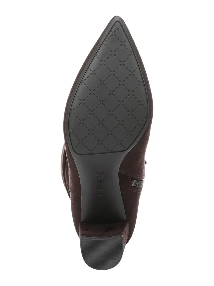 Женские сапоги с широким голенищем Renee Tall LifeStride, Dark Chocolate Microsuede — изображение 5 из 5