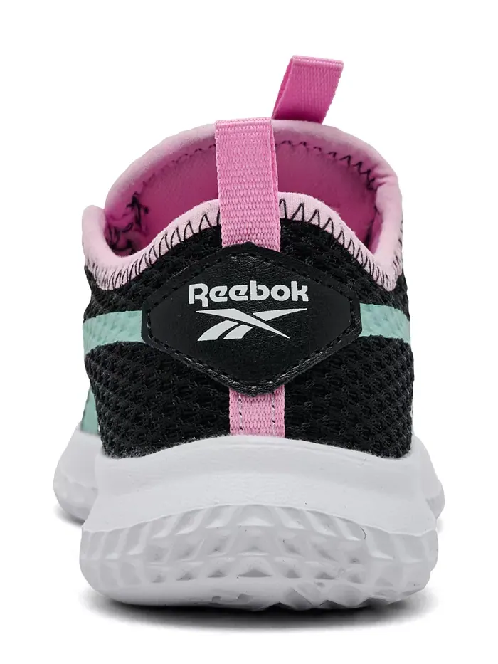 Детские повседневные слипоны Rush Runner от Finish Line Reebok — изображение 4 из 6, черный розовый