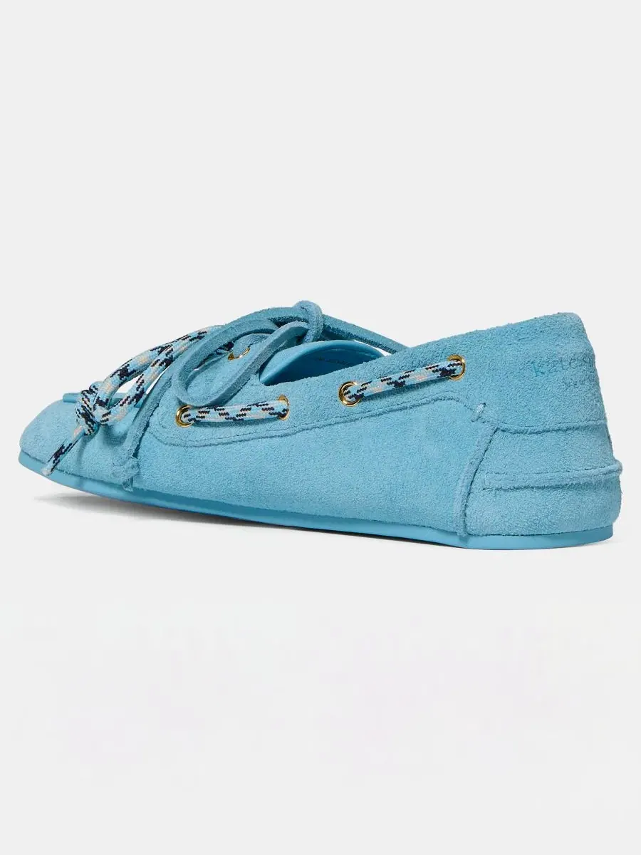 Женские туфли-лодочки Know The Ropes на плоской подошве kate spade new york — изображение 3 из 5, аквамариновый