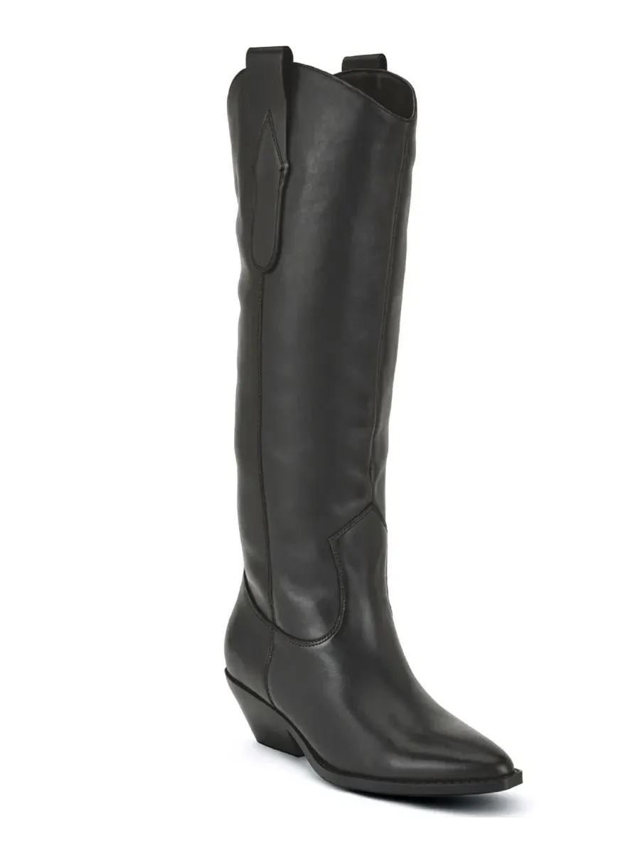 Ботинки женские с западным дизайном, модель Asken Nine West — изображение 1 из 5, черный