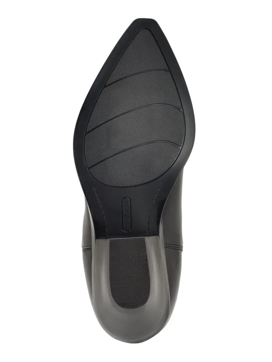 Ботинки женские с западным дизайном, модель Asken Nine West — изображение 5 из 5, черный