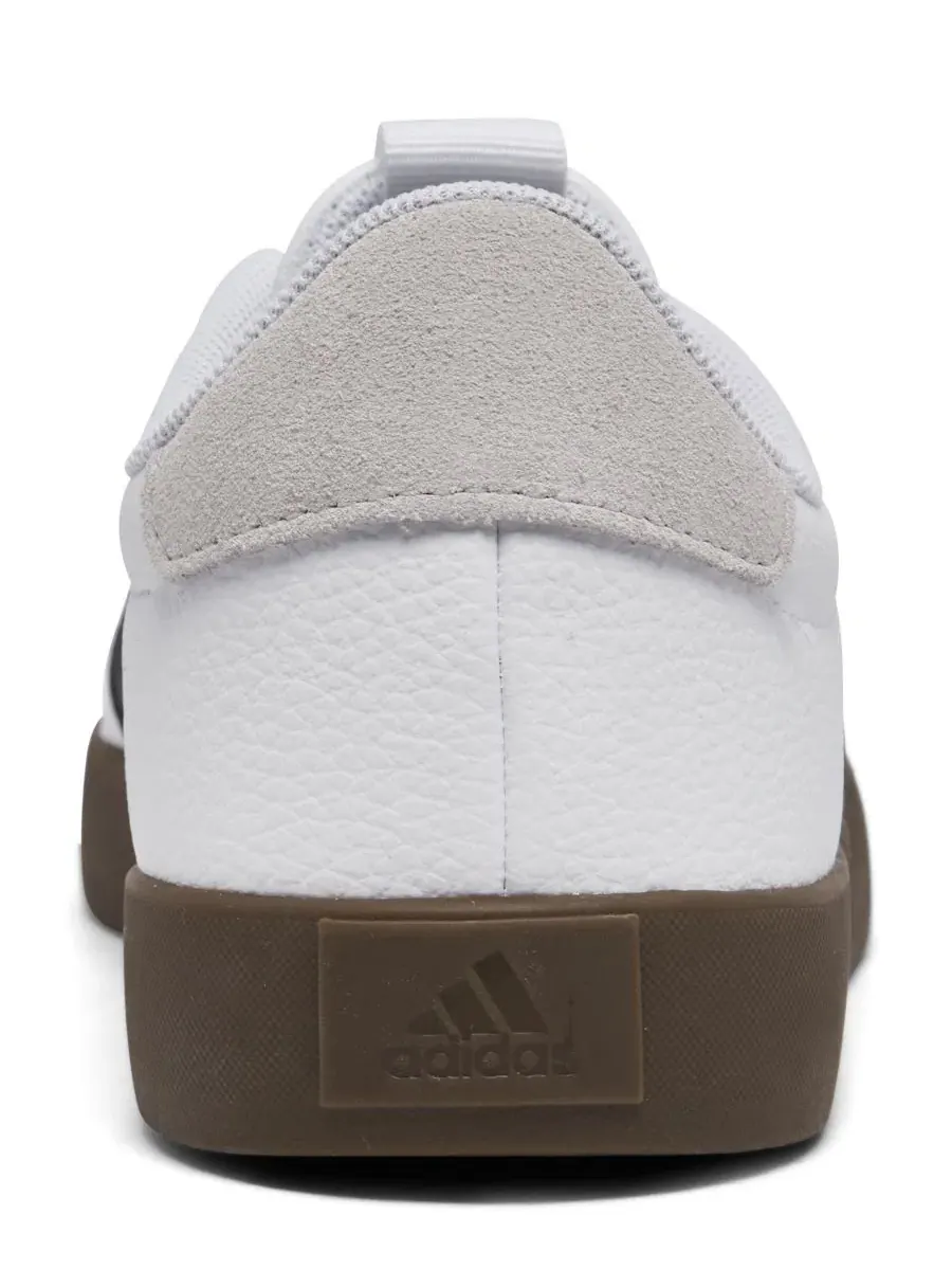 Женские повседневные кроссовки VL Court 3.0 от Finish Line Adidas — изображение 4 из 6, белый черный серый