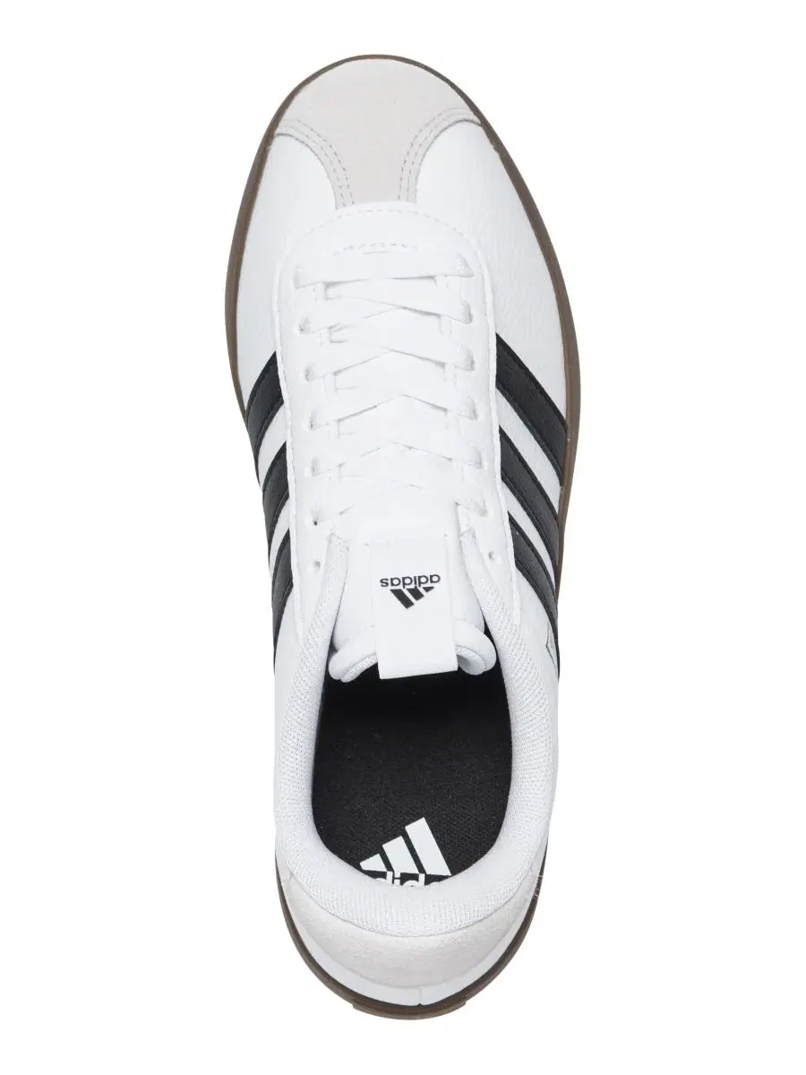 Женские повседневные кроссовки VL Court 3.0 от Finish Line Adidas — изображение 5 из 6, белый черный серый
