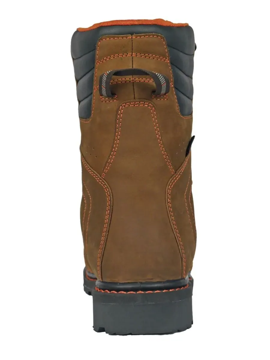Мужские рабочие ботинки Clash с композитным носком и утеплителем Hoss Boot Company — изображение 3 из 6, коричневый