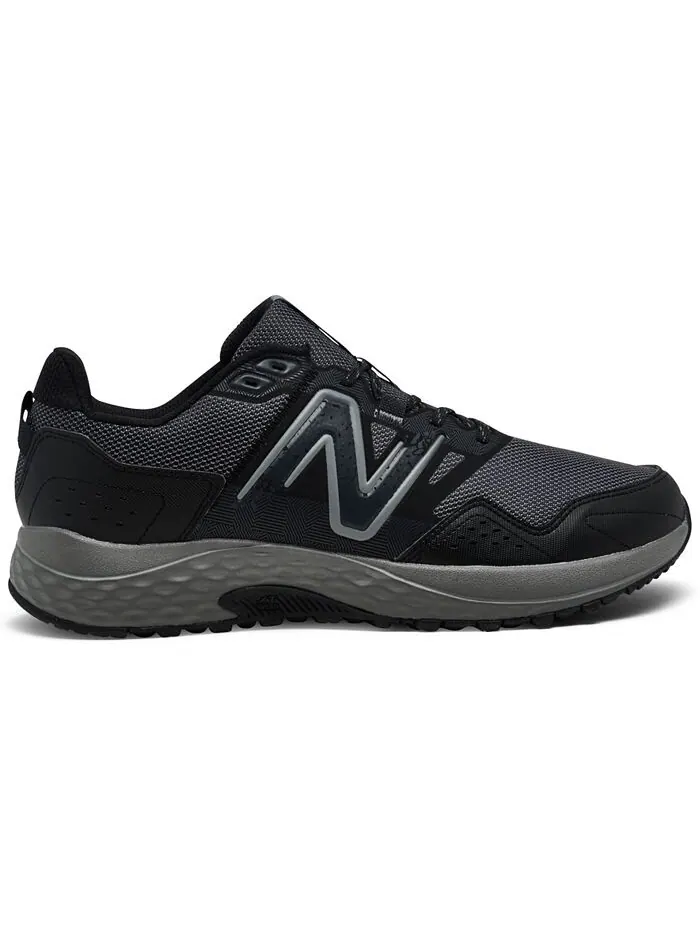 Мужские кроссовки для трейлраннинга широкой ширины 410 V8 от Finish Line New Balance — изображение 2 из 6, черный серый