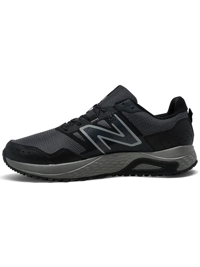Мужские кроссовки для трейлраннинга широкой ширины 410 V8 от Finish Line New Balance — изображение 3 из 6, черный серый