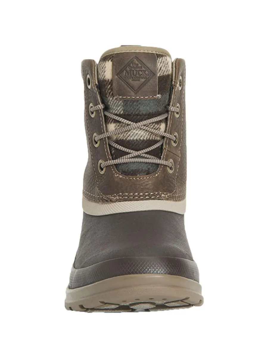 Женские кожаные сапоги Originals Leather Duck Boot MUCK — изображение 3 из 6, коричневый