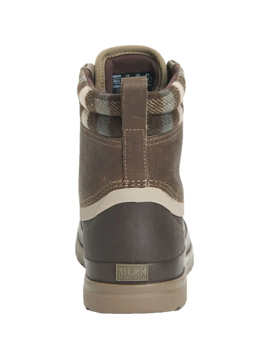 Женские кожаные сапоги Originals Leather Duck Boot MUCK — изображение 4 из 6, коричневый