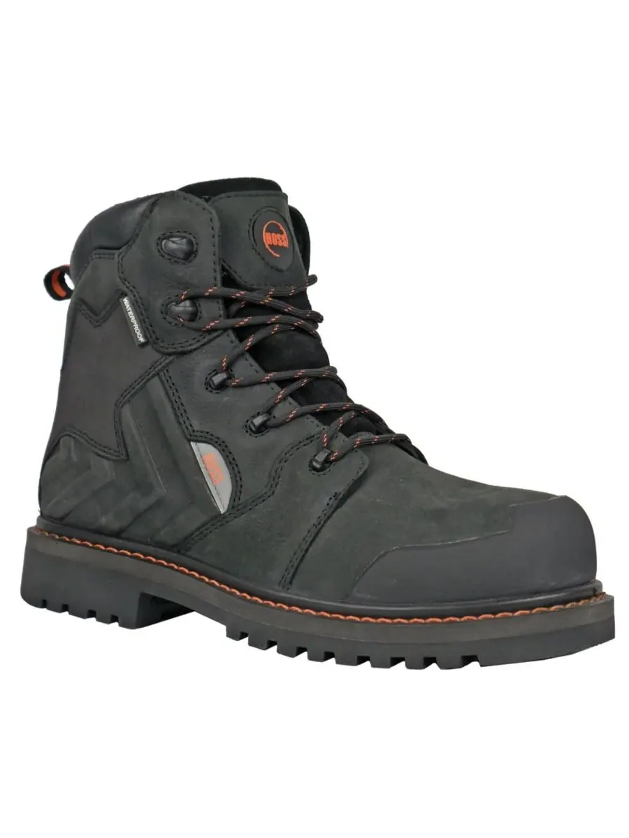 Мужские водонепроницаемые рабочие ботинки HOSS Bronc с композитным носком Hoss Boot Company