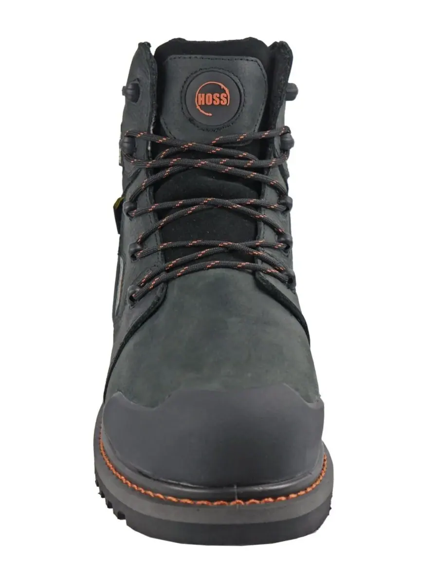 Мужские водонепроницаемые рабочие ботинки HOSS Bronc с композитным носком Hoss Boot Company — изображение 3 из 6, черный