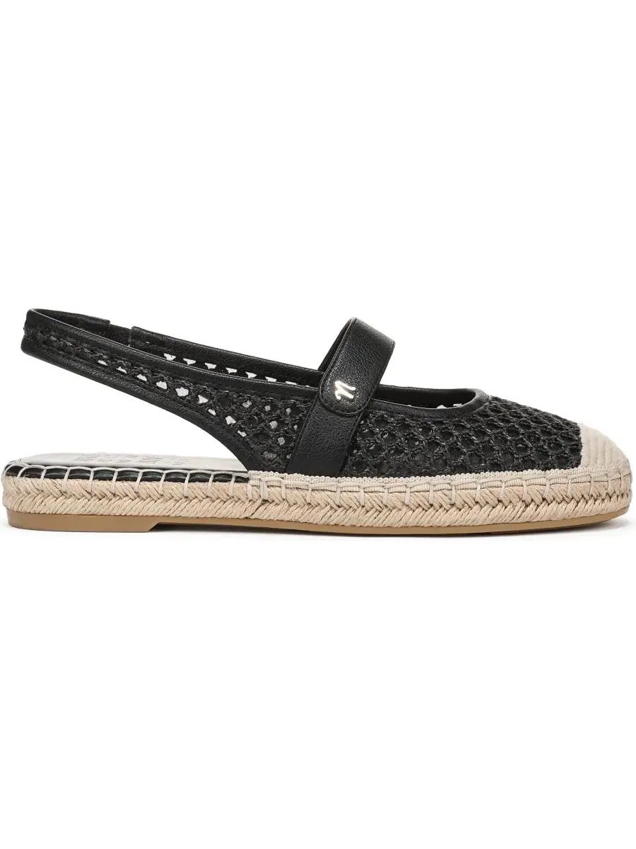Женские балетки-эспадрильи Jolie Mary Jane Slingback Naturalizer — изображение 2 из 5, черный