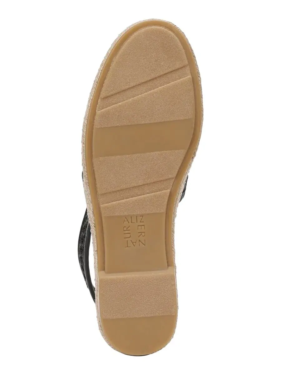 Женские балетки-эспадрильи Jolie Mary Jane Slingback Naturalizer — изображение 5 из 5, черный
